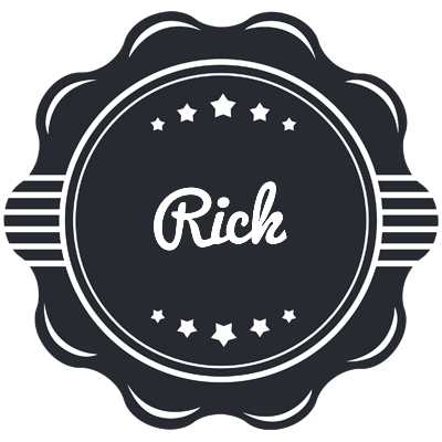 Rick badge logo