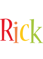 Rick birthday logo