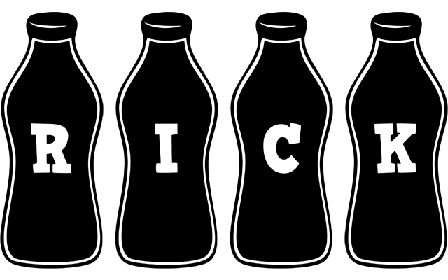 Rick bottle logo