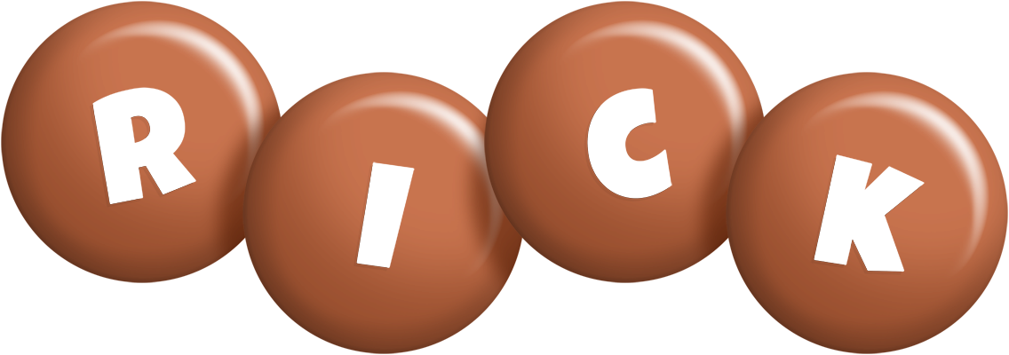 Rick candy-brown logo