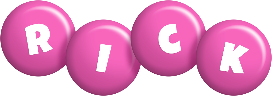 Rick candy-pink logo