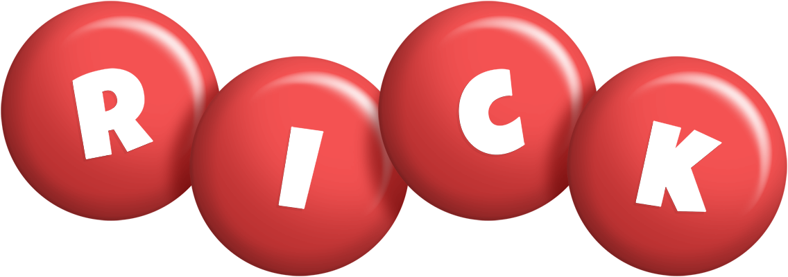 Rick candy-red logo