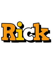 Rick cartoon logo