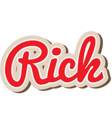 Rick chocolate logo