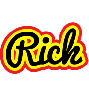 Rick flaming logo