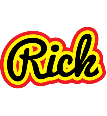 Rick flaming logo