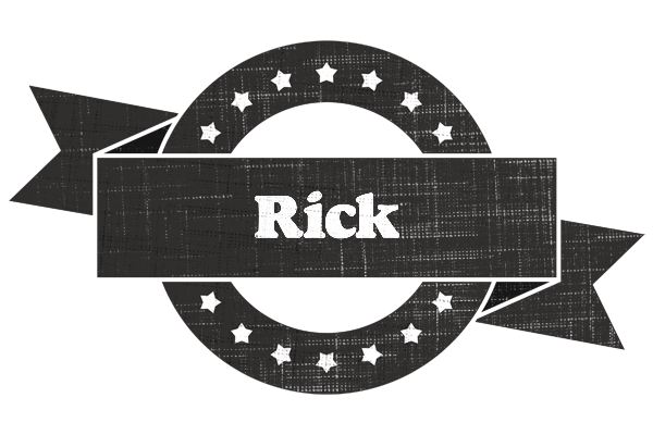 Rick grunge logo