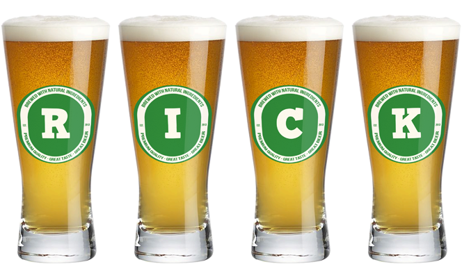 Rick lager logo