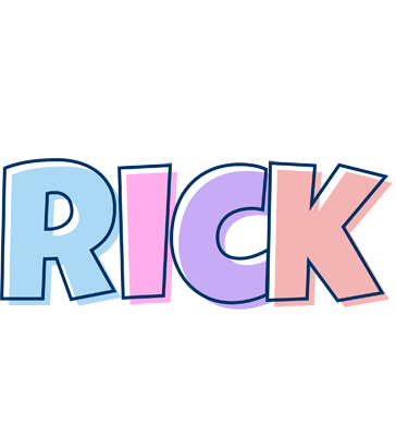 Rick pastel logo