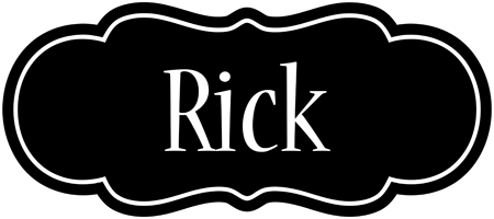 Rick welcome logo