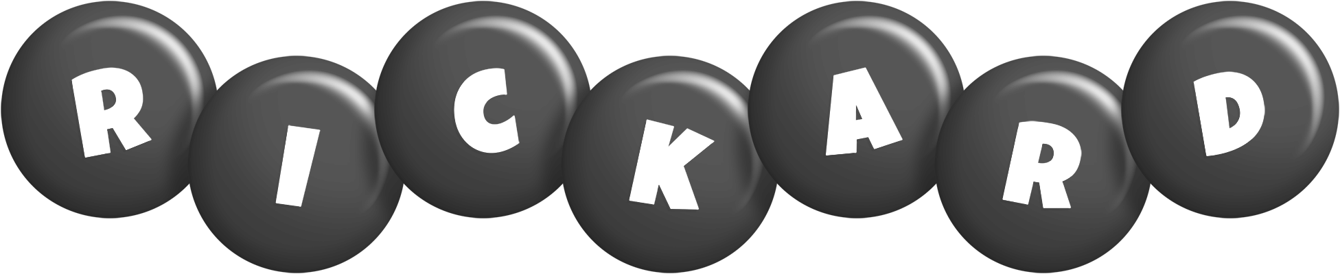Rickard candy-black logo