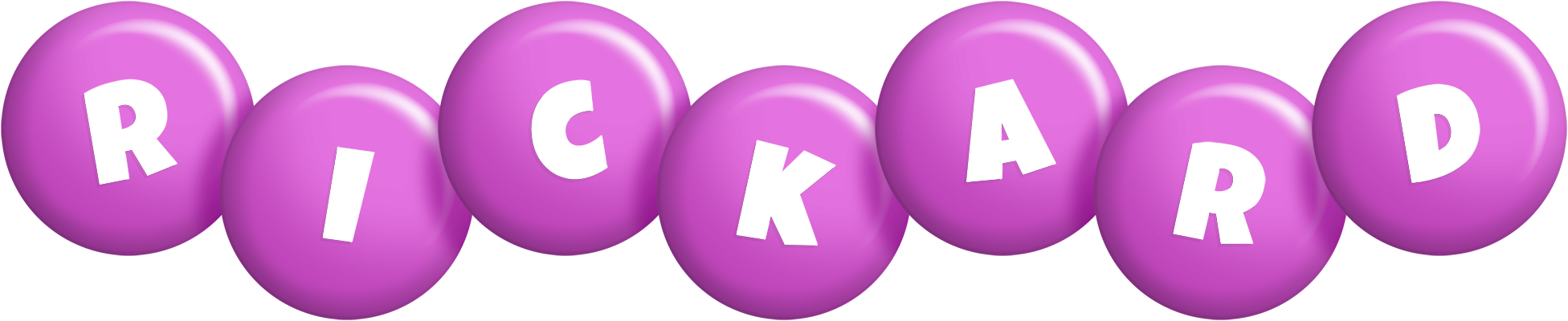 Rickard candy-purple logo