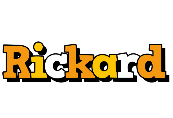 Rickard cartoon logo