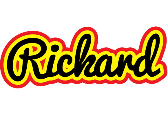 Rickard flaming logo