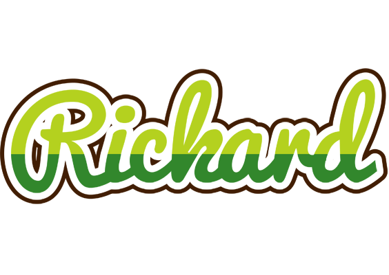 Rickard golfing logo
