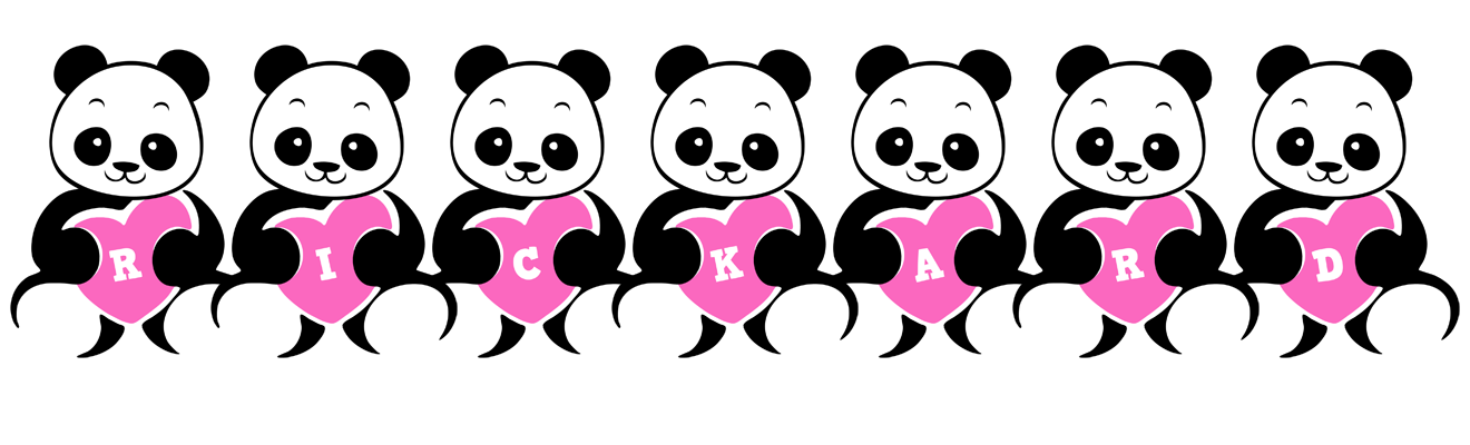 Rickard love-panda logo