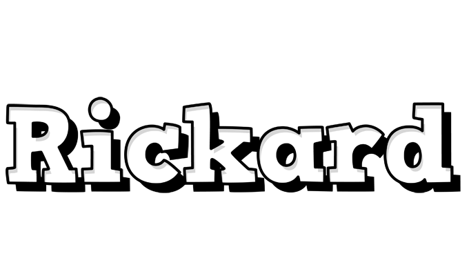 Rickard snowing logo