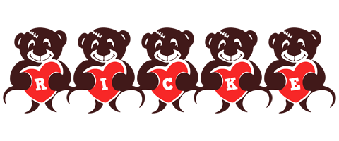 Ricke bear logo