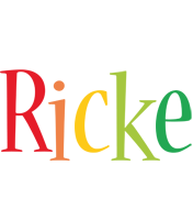 Ricke birthday logo