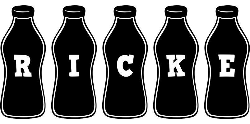 Ricke bottle logo