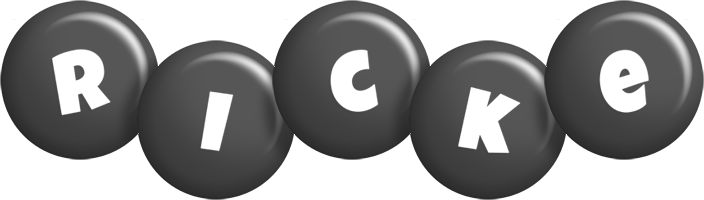Ricke candy-black logo