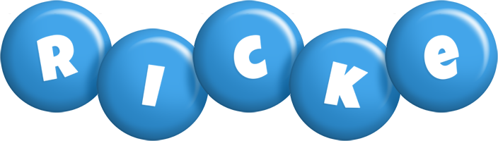 Ricke candy-blue logo