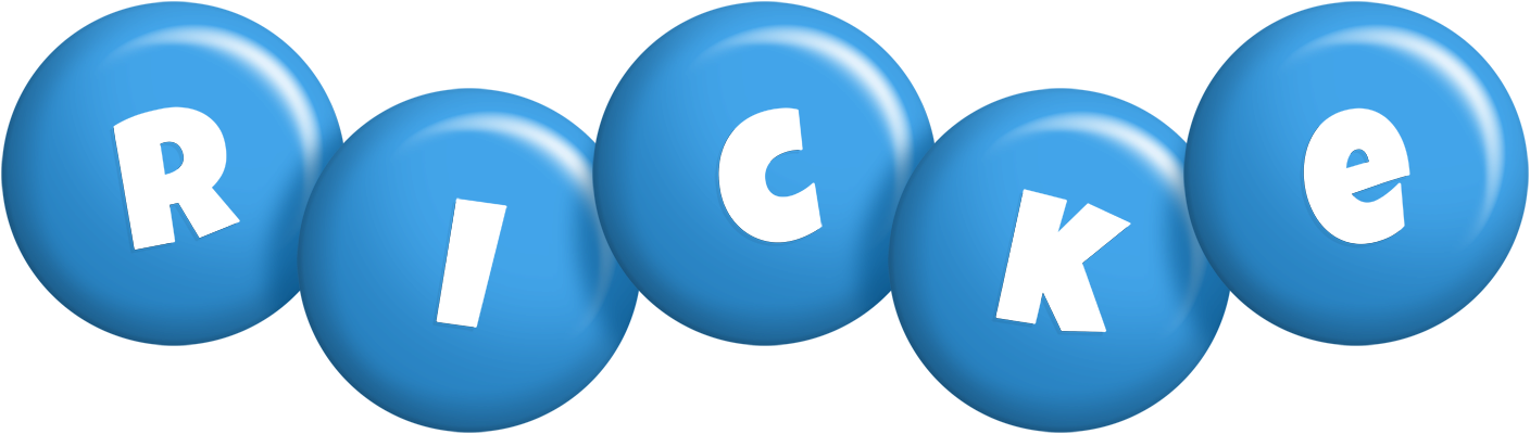 Ricke candy-blue logo