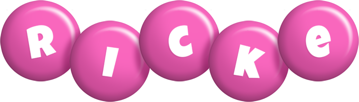 Ricke candy-pink logo