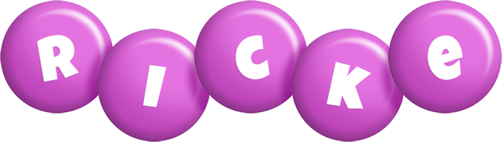 Ricke candy-purple logo