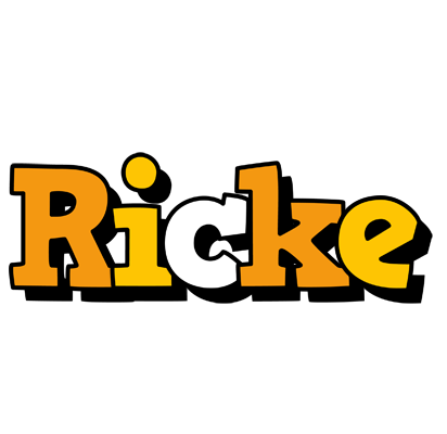 Ricke cartoon logo