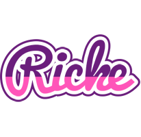 Ricke cheerful logo