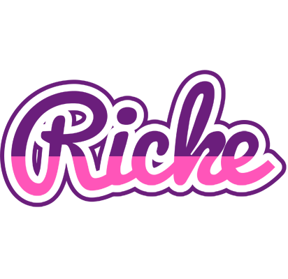 Ricke cheerful logo