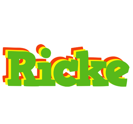 Ricke crocodile logo