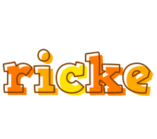 Ricke desert logo