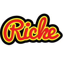 Ricke fireman logo