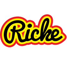 Ricke flaming logo