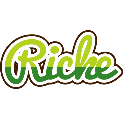 Ricke golfing logo