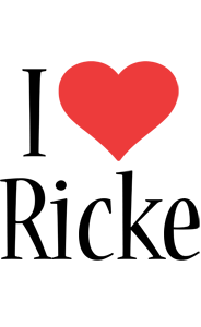 Ricke i-love logo