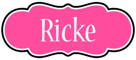 Ricke invitation logo