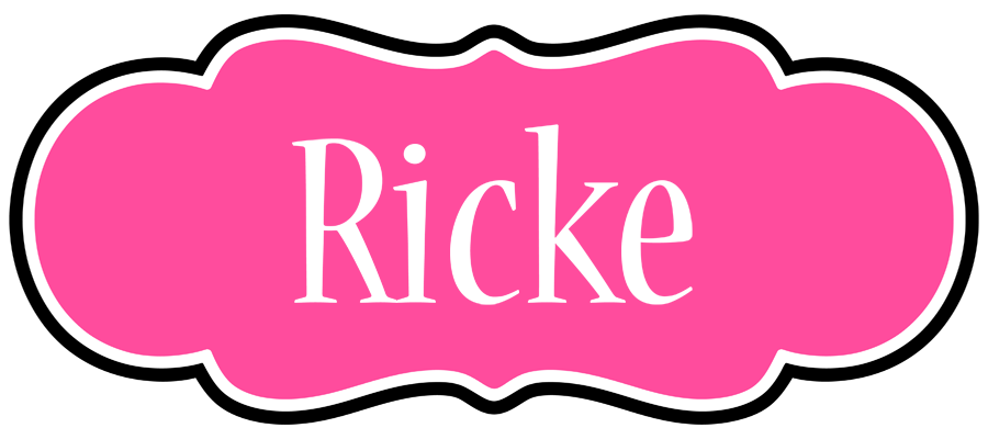 Ricke invitation logo