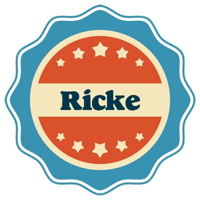 Ricke labels logo