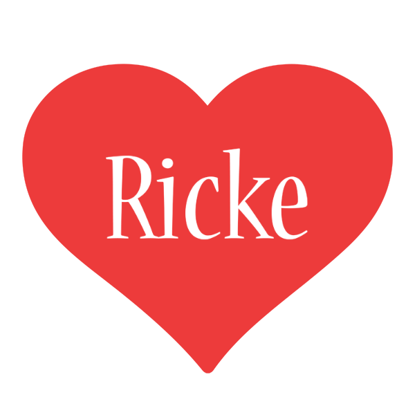 Ricke love logo