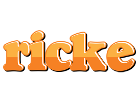 Ricke orange logo