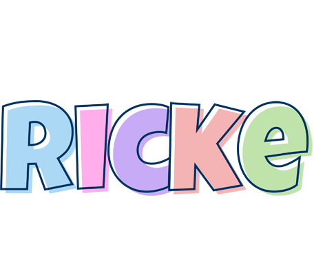Ricke pastel logo