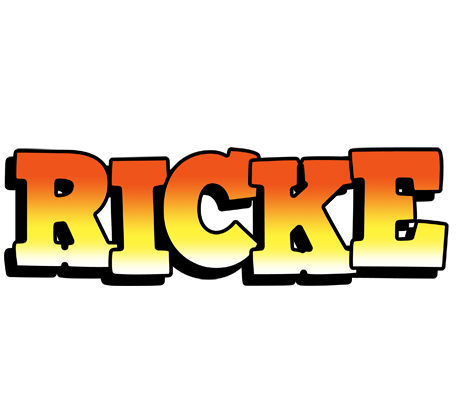 Ricke sunset logo
