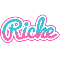 Ricke woman logo