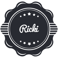 Ricki badge logo