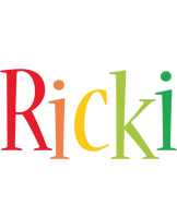 Ricki birthday logo