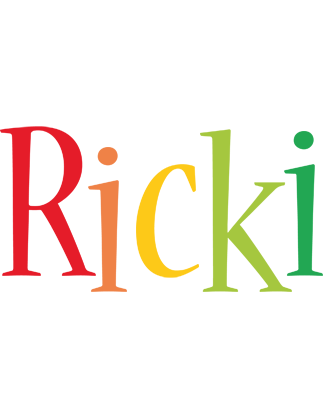 Ricki birthday logo