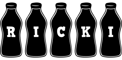 Ricki bottle logo